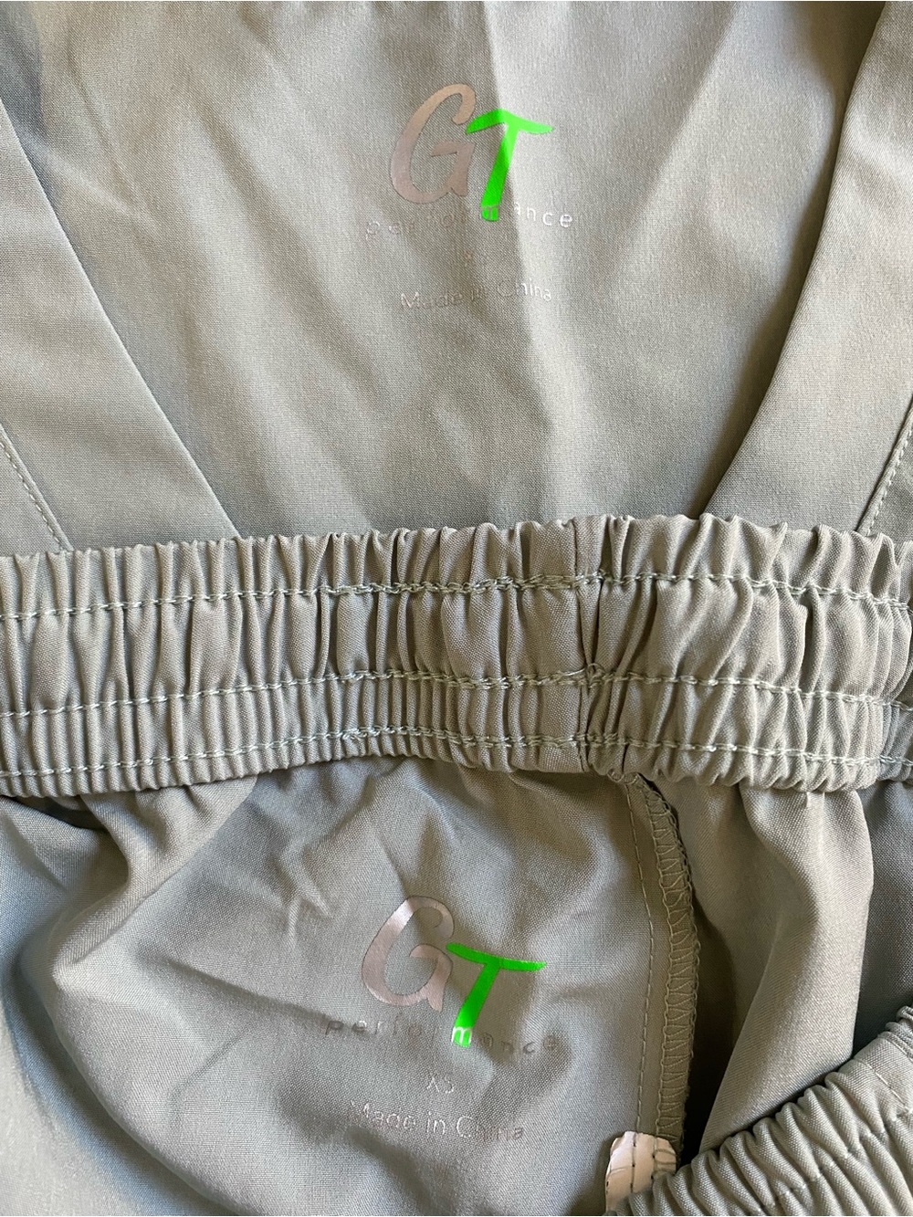 Women’s V-Neck Scrub Top & Jogger Pants Set in Sage - Picture 3 of 4